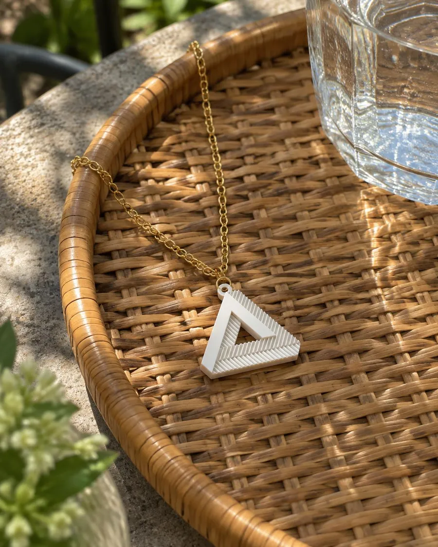 Impossible Triangle Pendant
