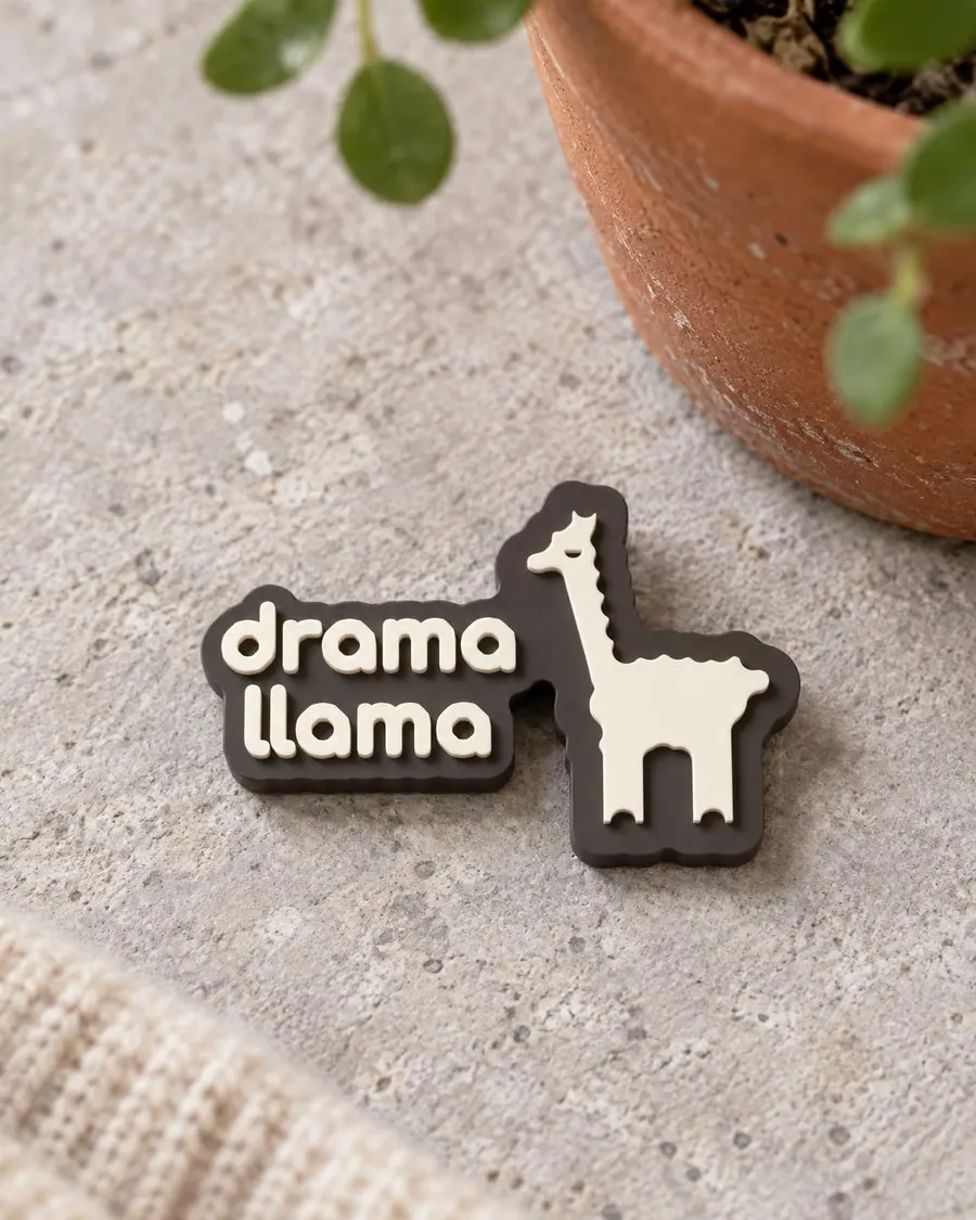 Bedž „Drama Llama“