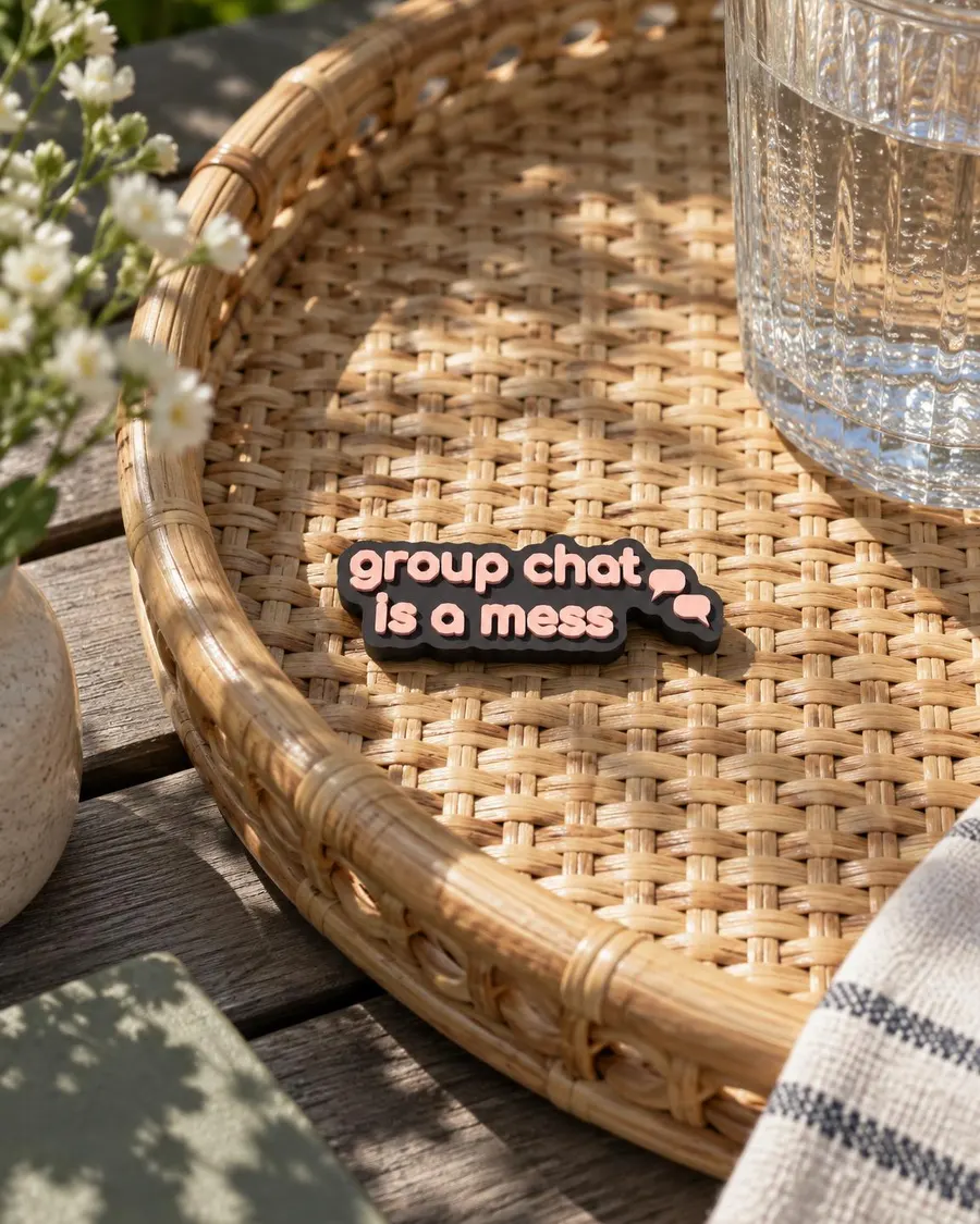 Priponka »Group Chat Is a Mess«