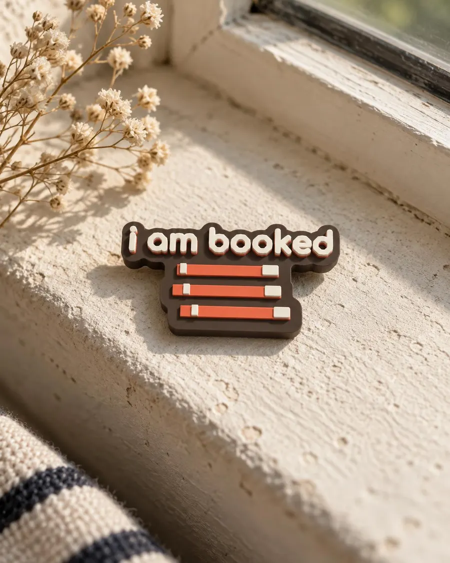 Значка „I Am Booked“