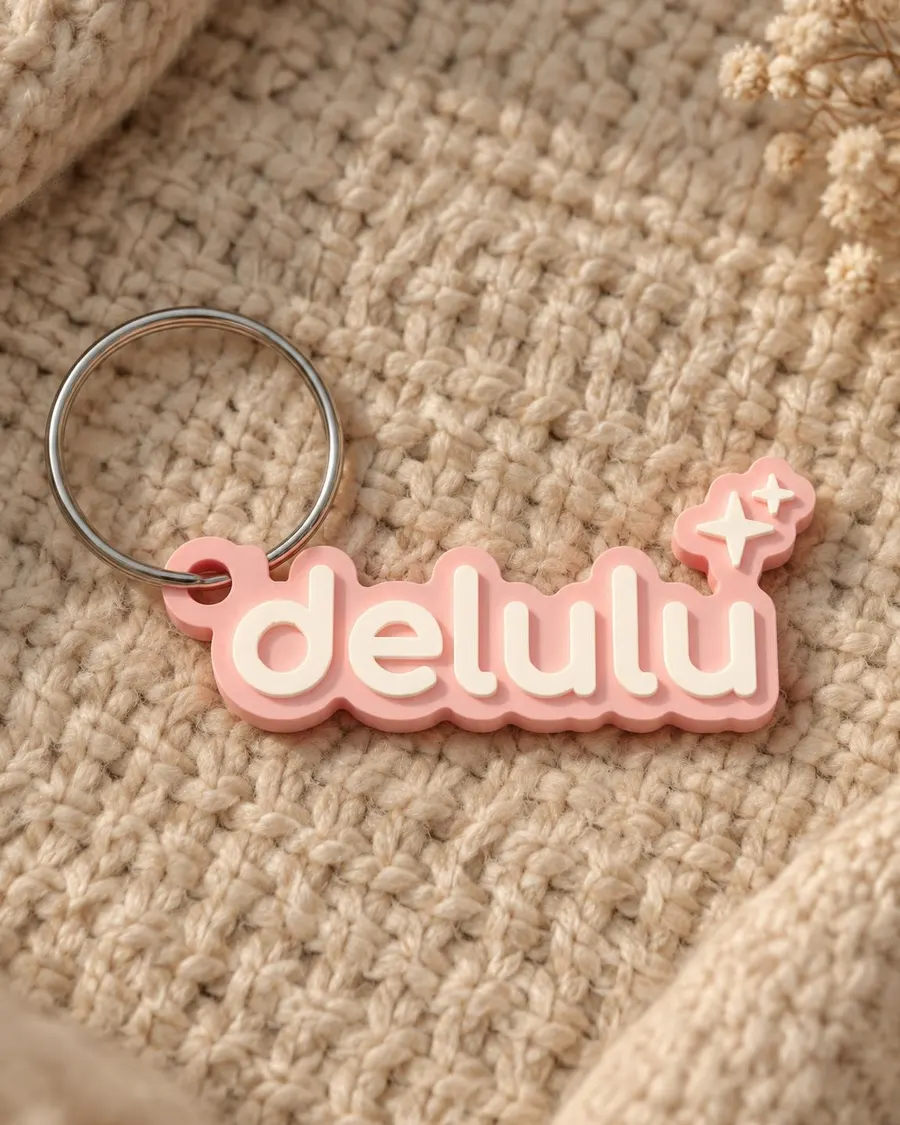 Μπρελόκ «Delulu»